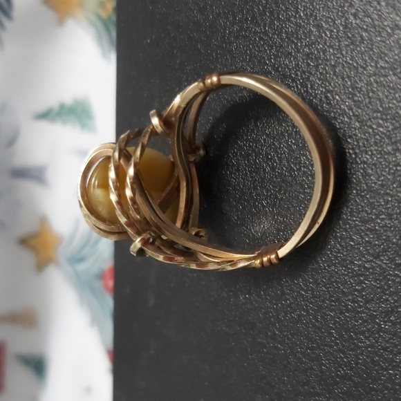 Tiger Eye ring - Picture 5 of 7